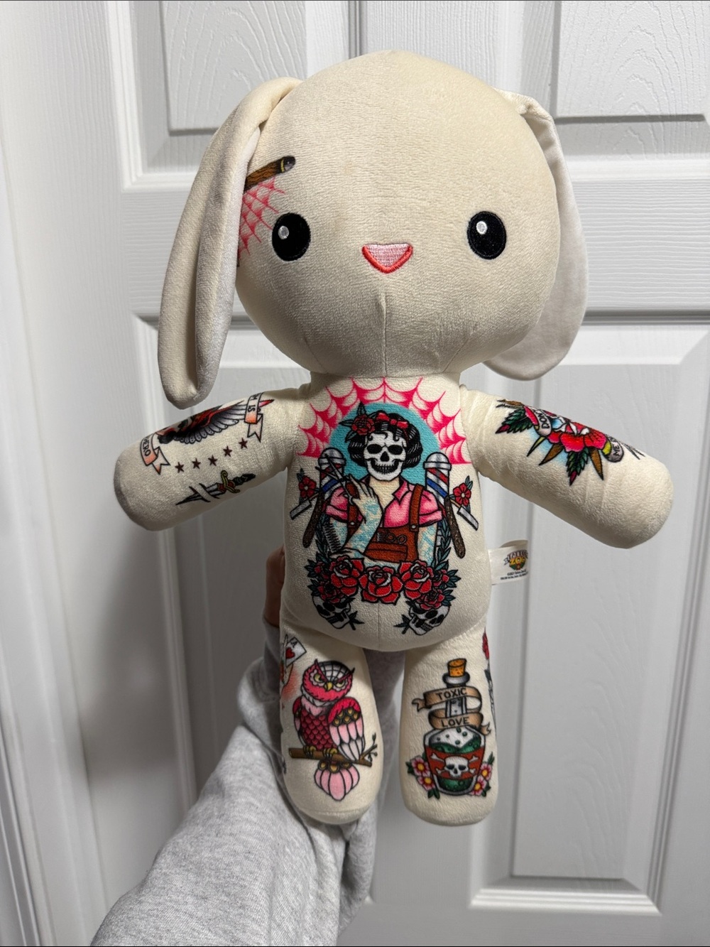 Tattoo Zoo Bunny Plush Toy
